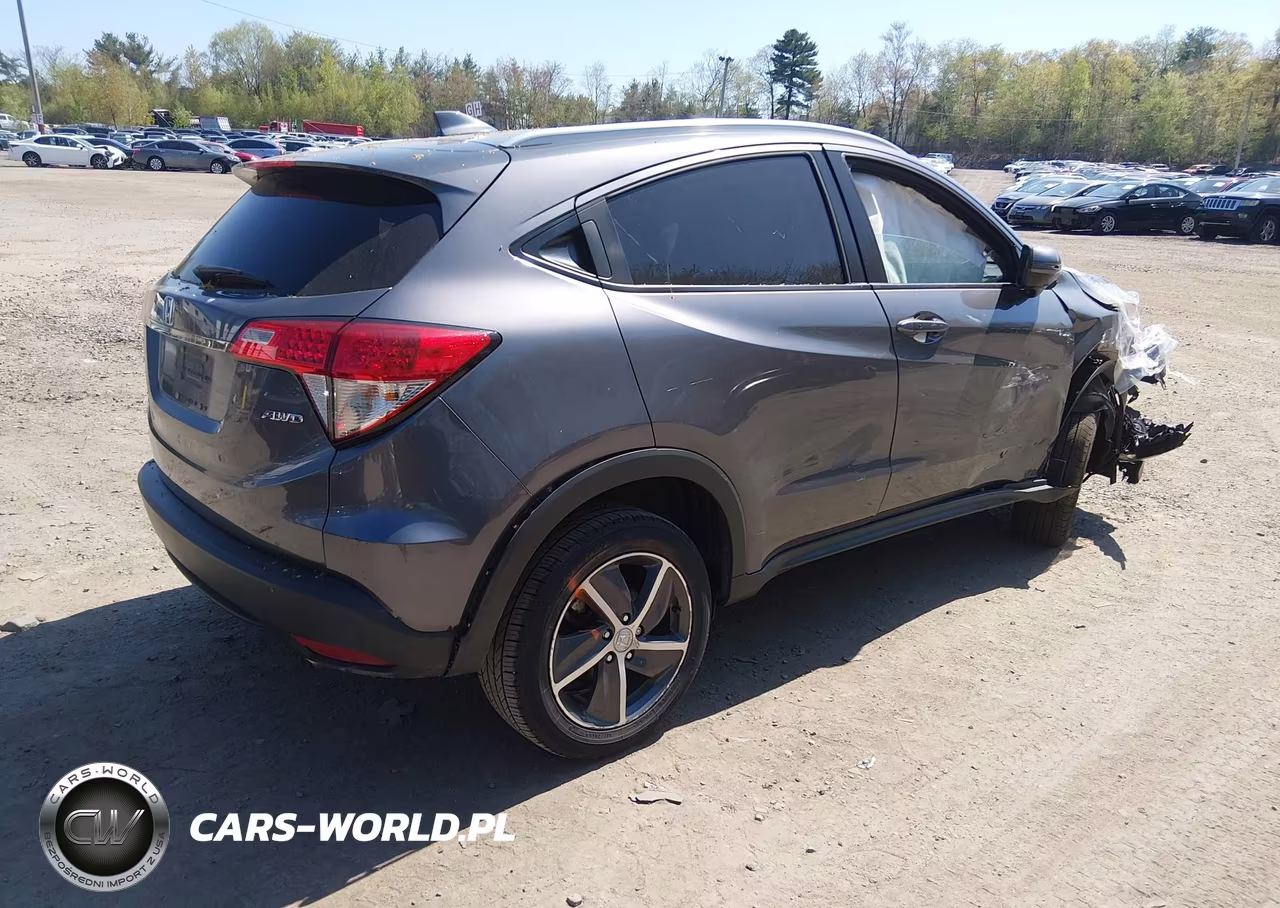2022 Honda Hr-V Awd Ex-L VIN:3CZRU6H78NM757940 - 4