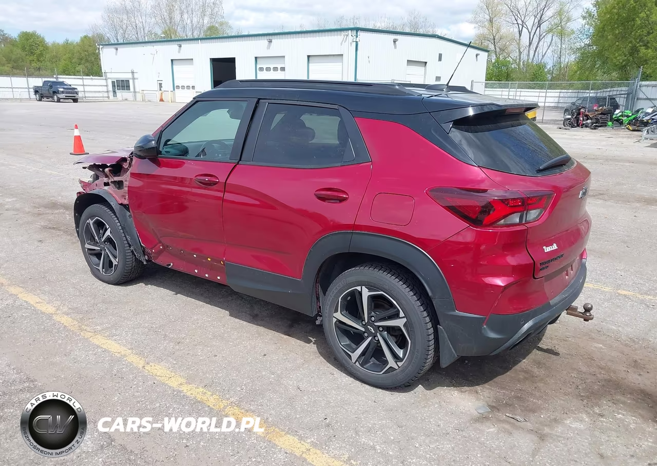 2021 Chevrolet Trailblazer Rs VIN:KL79MUSL2MB122585 - 3
