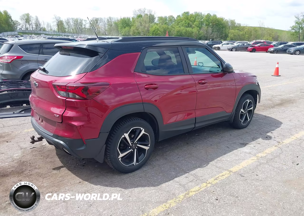 2021 Chevrolet Trailblazer Rs VIN:KL79MUSL2MB122585 - 4