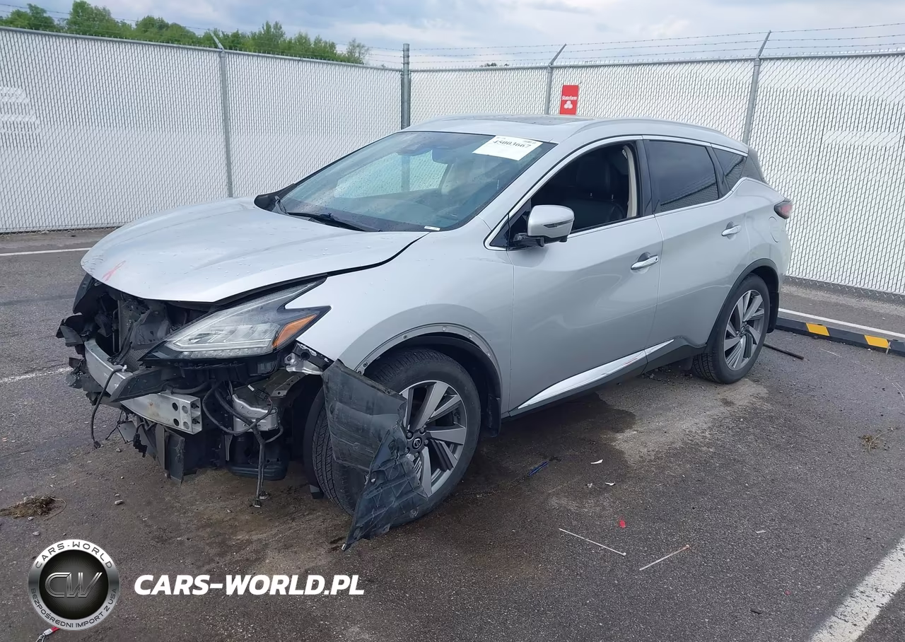 2020 Nissan Murano Sl Intelligent Awd VIN:5N1AZ2CS0LN100721 - 2
