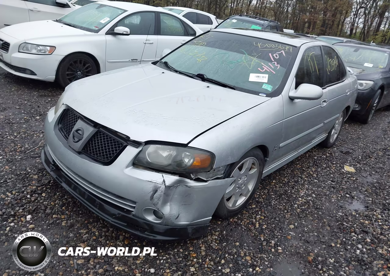 2004 Nissan Sentra Se-R VIN:3N1AB51D64L728592 - 2