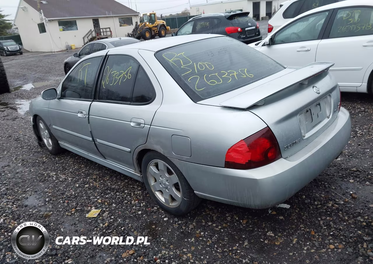 2004 Nissan Sentra Se-R VIN:3N1AB51D64L728592 - 3