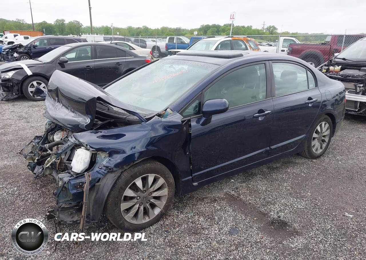 2009 Honda Civic Ex VIN:2HGFA168X9H504088 - 2