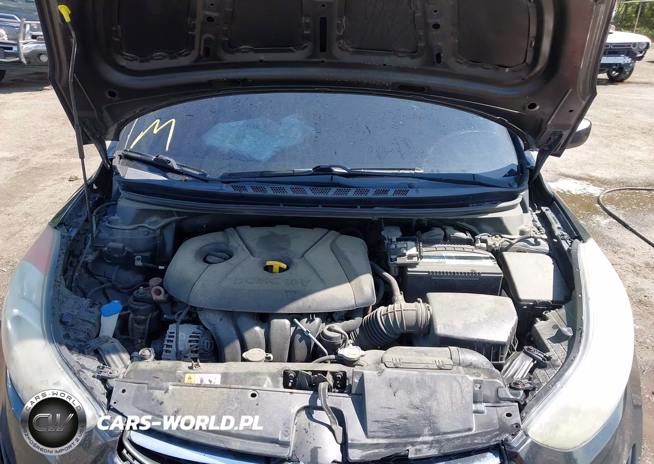 2013 Hyundai Elantra Gls VIN:5NPDH4AE6DH278793 - 10