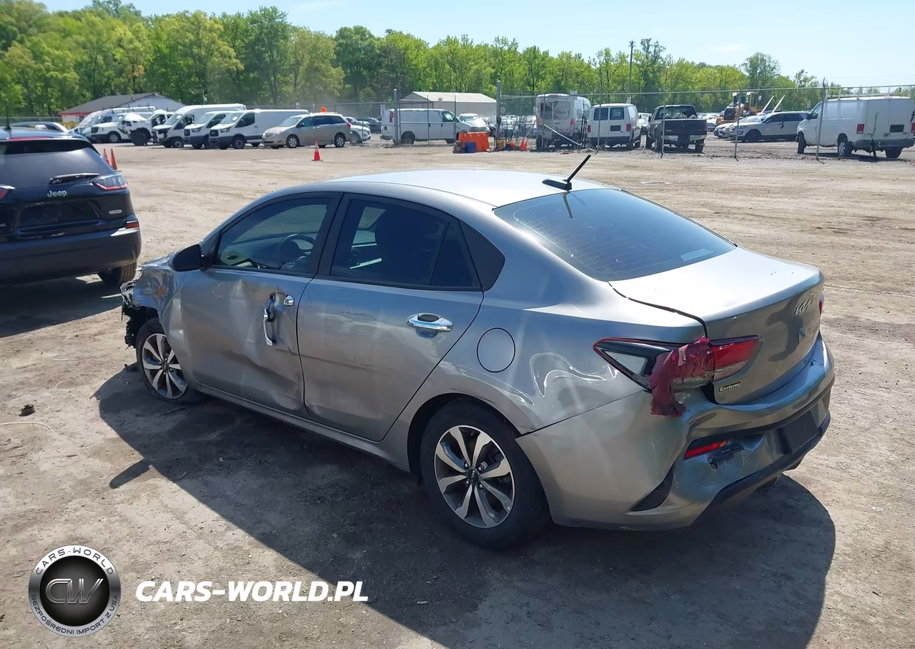 2022 Kia Rio S VIN:3KPA24AD3NE475017 - 3