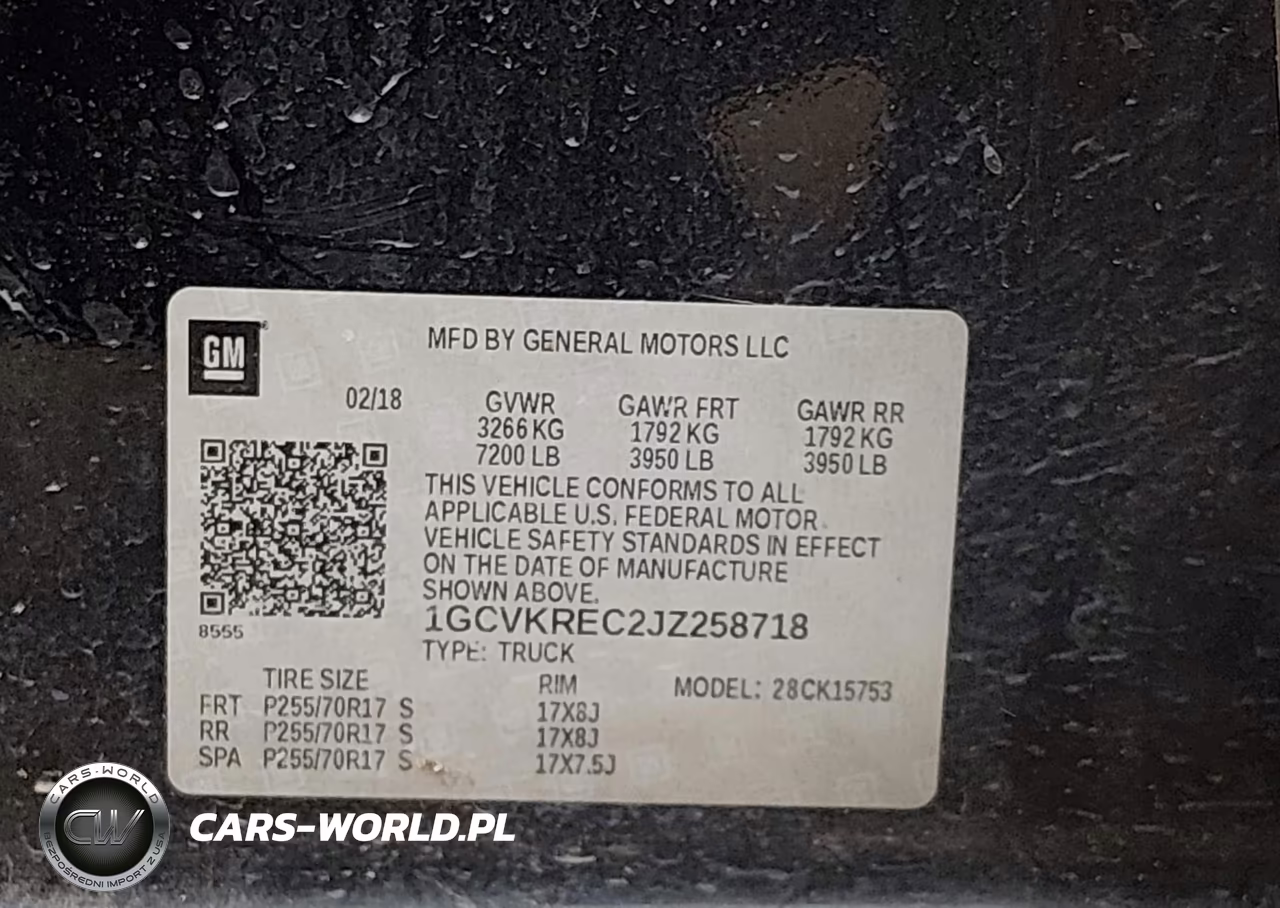 2018 Chevrolet Silverado 1500 1Lt VIN:1GCVKREC2JZ258718 - 9