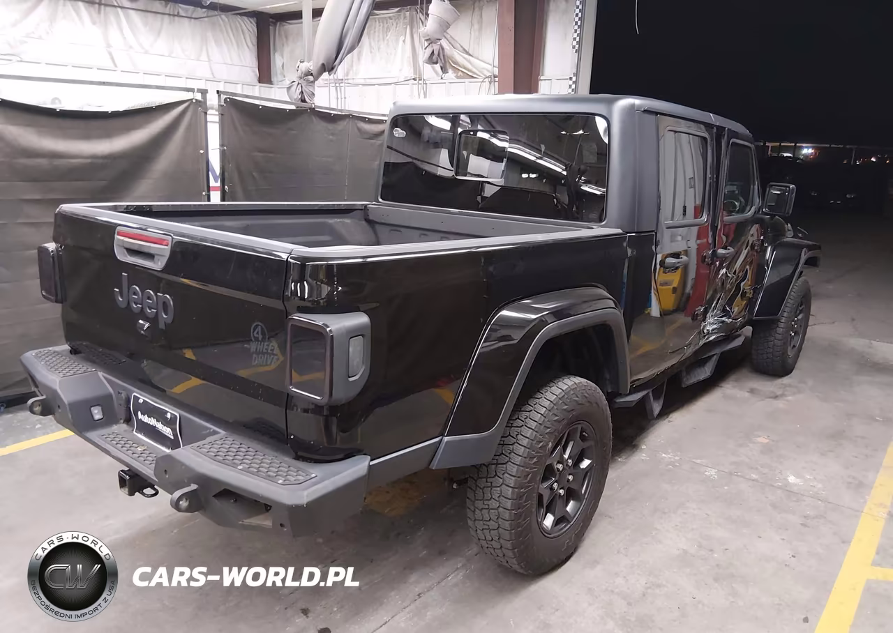 2021 Jeep Gladiator Willys Sport 4X4 VIN:1C6HJTAG9ML537586 - 4