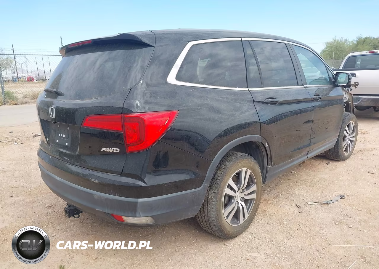 2017 Honda Pilot Ex-L VIN:5FNYF6H67HB035659 - 4