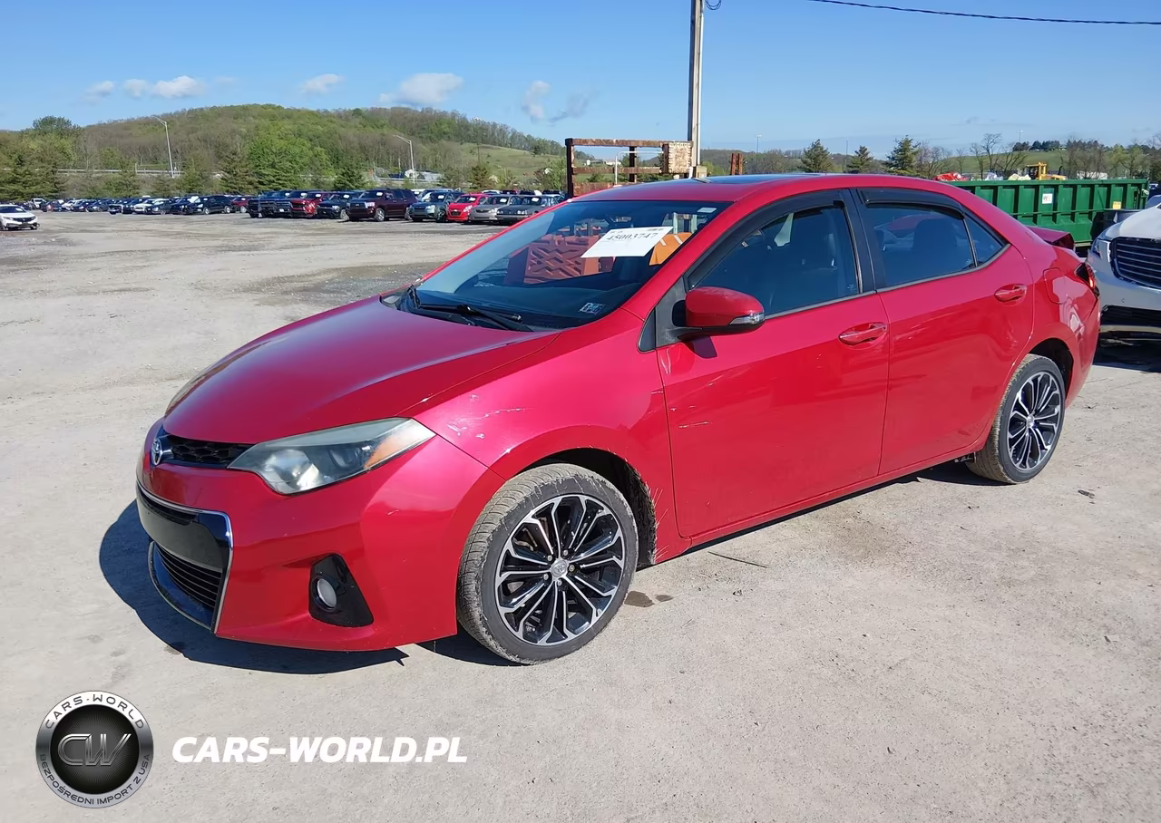2015 Toyota Corolla S Plus VIN:2T1BURHE1FC264604 - 2