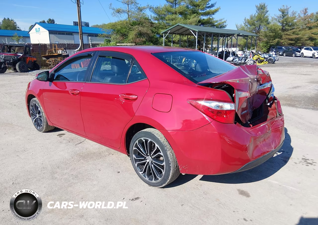 2015 Toyota Corolla S Plus VIN:2T1BURHE1FC264604 - 3