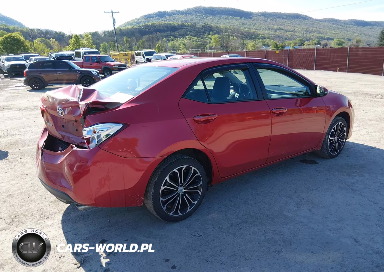 2015 Toyota Corolla S Plus VIN:2T1BURHE1FC264604 - 4