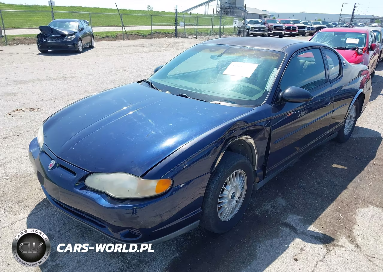 2002 Chevrolet Monte Carlo Ls VIN:2G1WW12E029140767 - 2