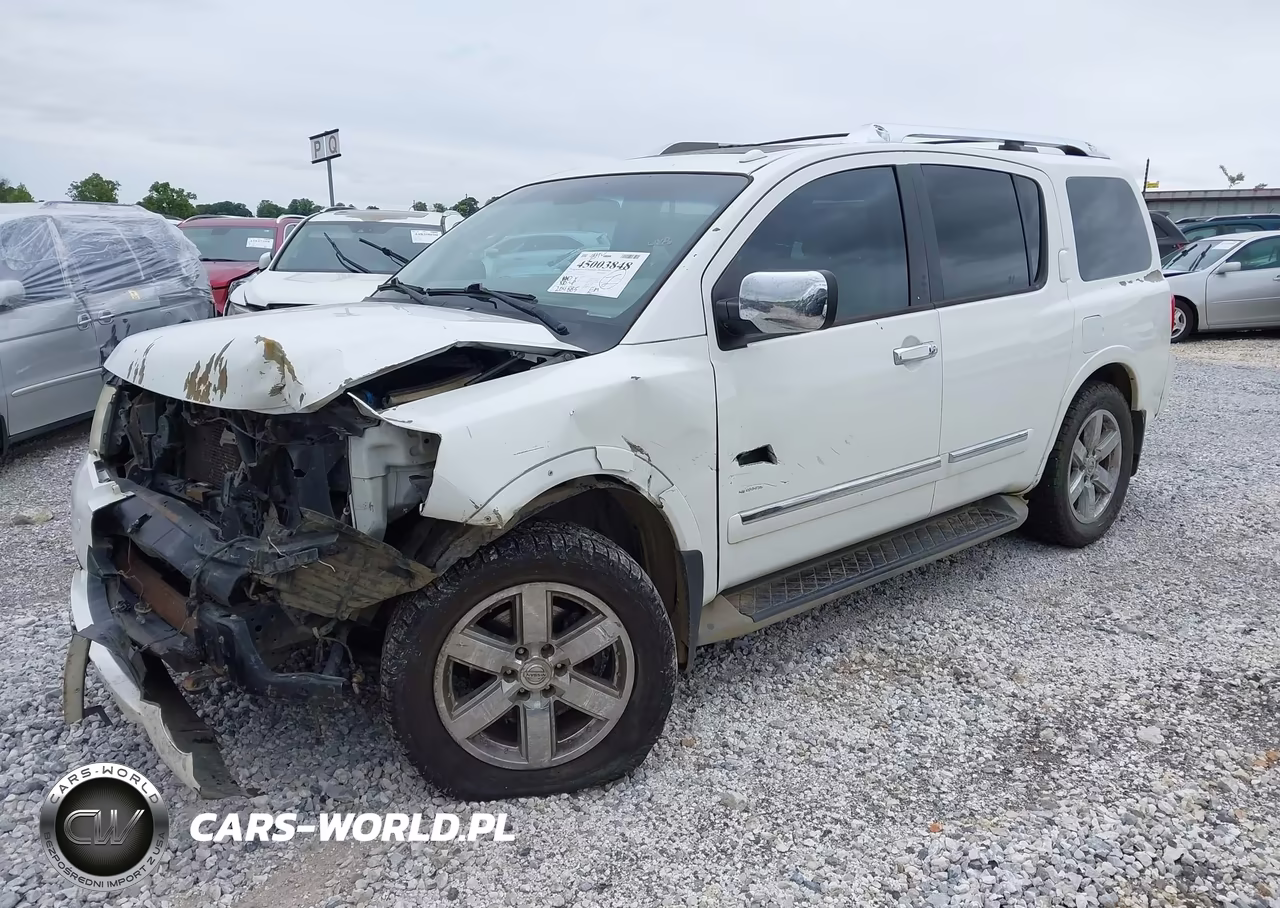 2010 Nissan Armada Platinum VIN:5N1BA0NEXAN624141 - 2