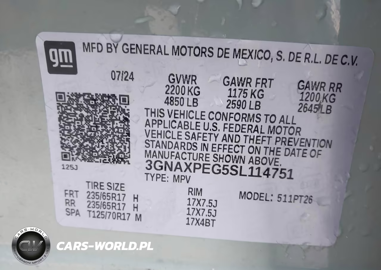 2025 Chevrolet Equinox Awd Lt VIN:3GNAXPEG5SL114751 - 9