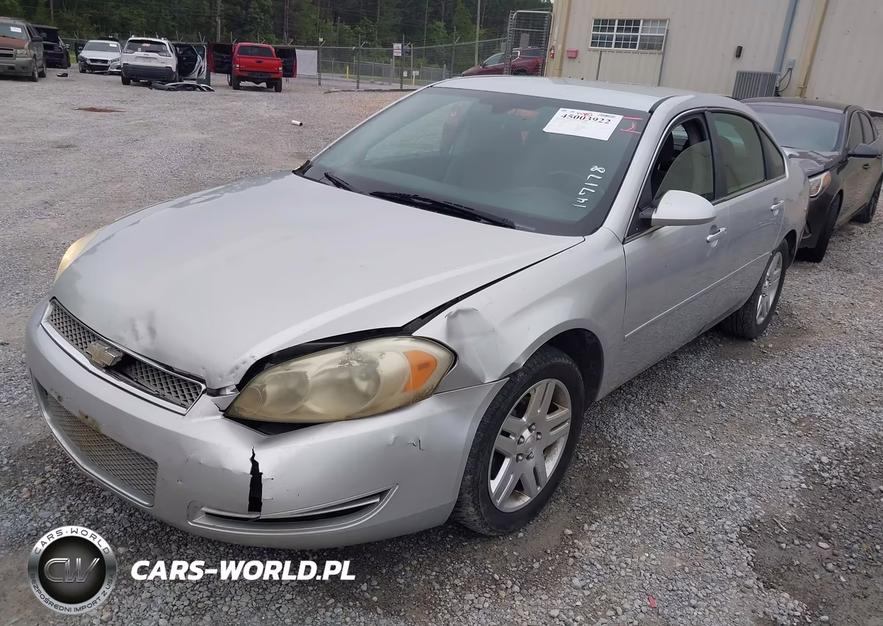 2012 Chevrolet Impala Lt VIN:2G1WG5E37C1147178 - 2