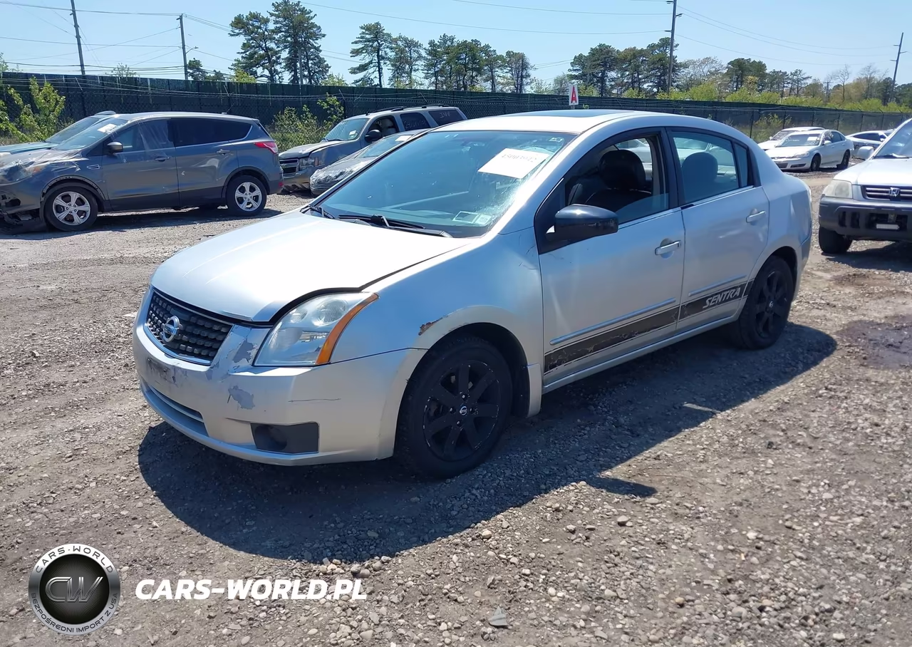 2007 Nissan Sentra 2.0Sl VIN:3N1AB61E37L687955 - 2