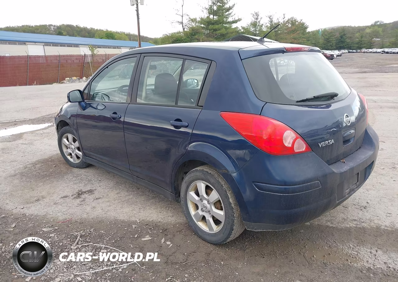 2007 Nissan Versa 1.8Sl VIN:3N1BC13E67L351458 - 3