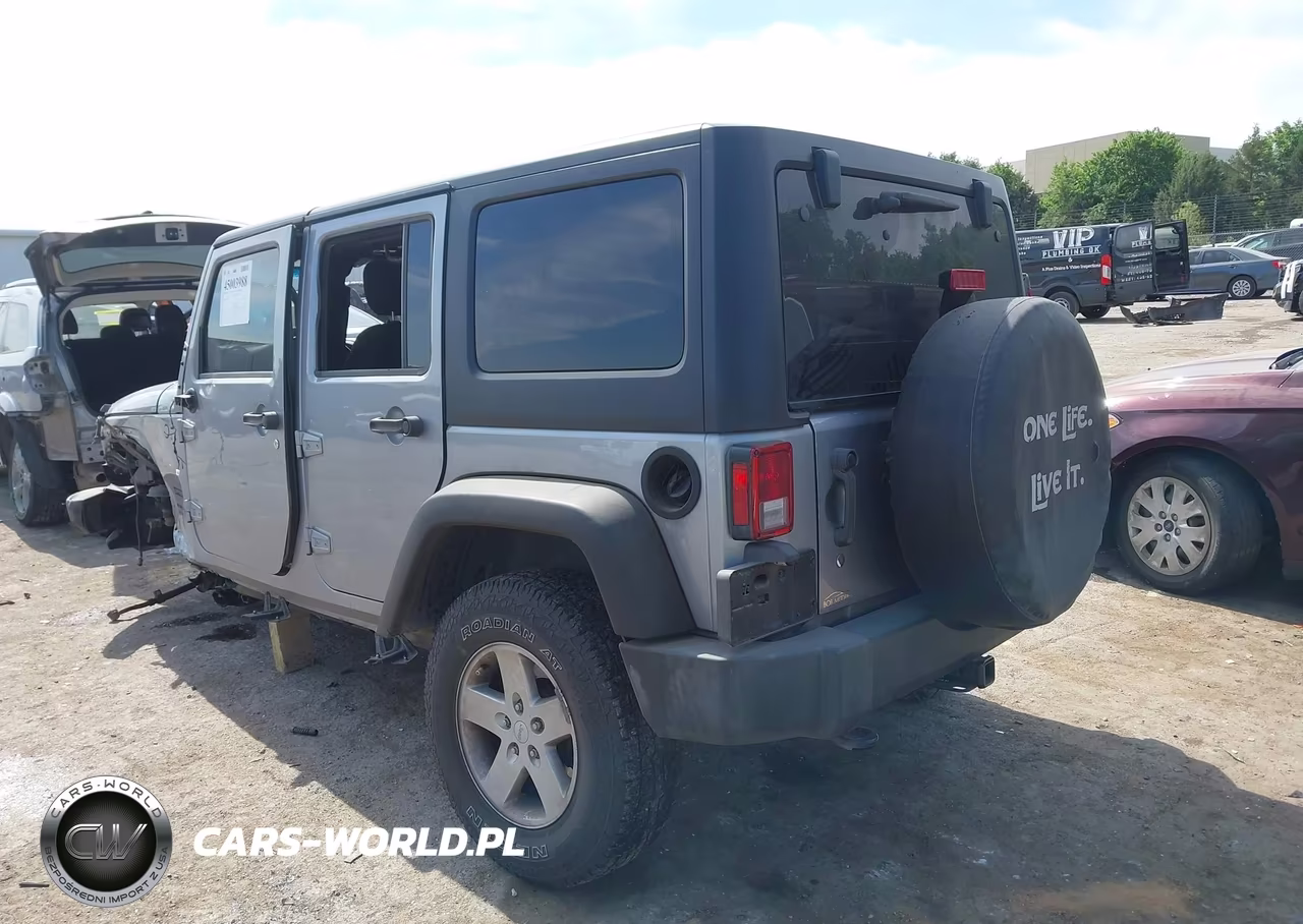 2018 Jeep Wrangler Jk Unlimited Sport S 4X4 VIN:1C4BJWDG6JL865748 - 3