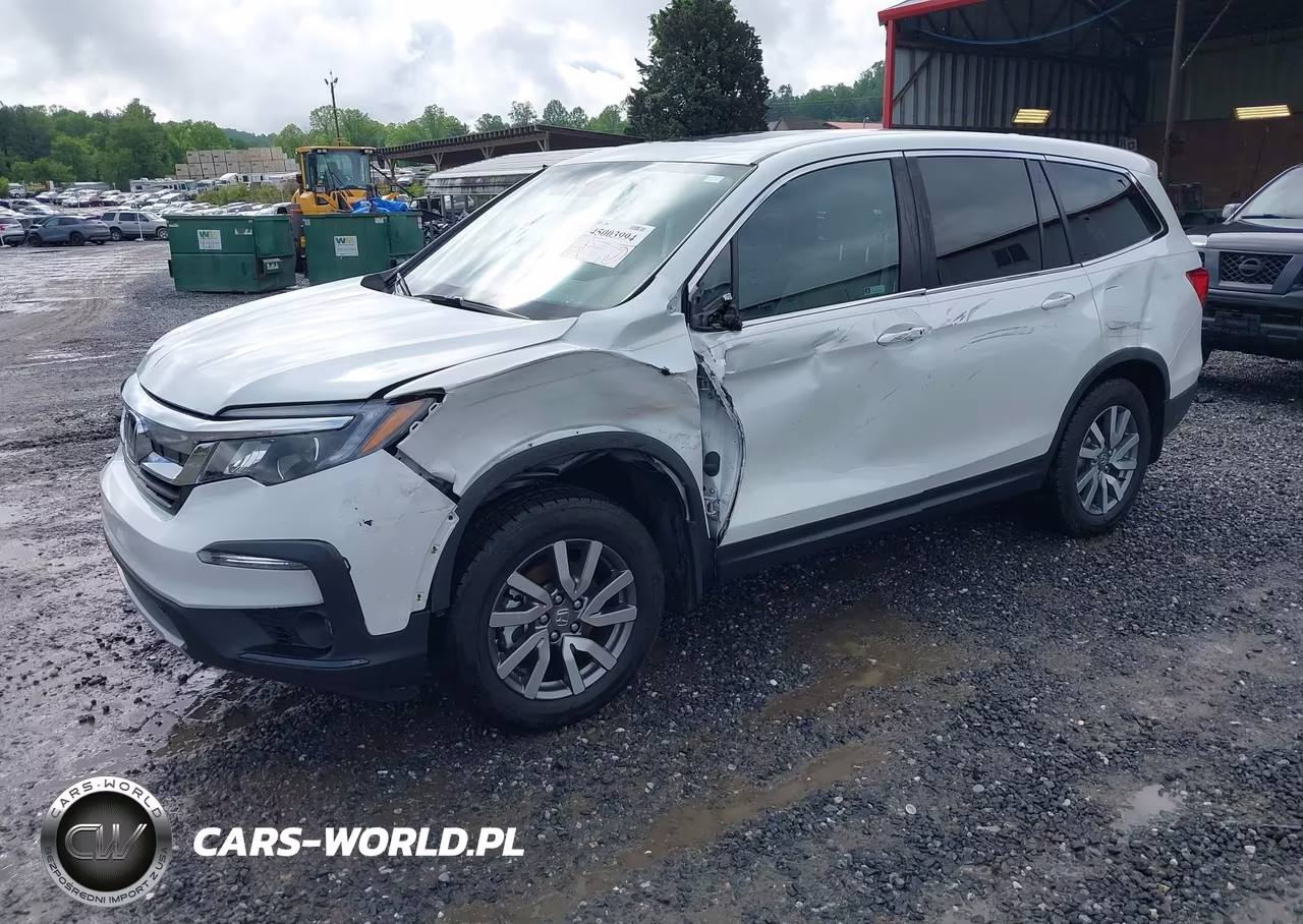 2021 Honda Pilot 2Wd Ex-L VIN:5FNYF5H58MB042938 - 2