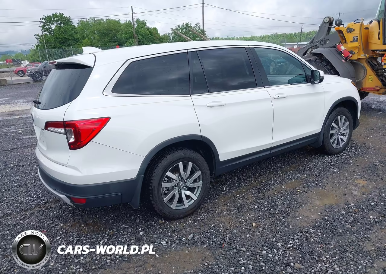 2021 Honda Pilot 2Wd Ex-L VIN:5FNYF5H58MB042938 - 4