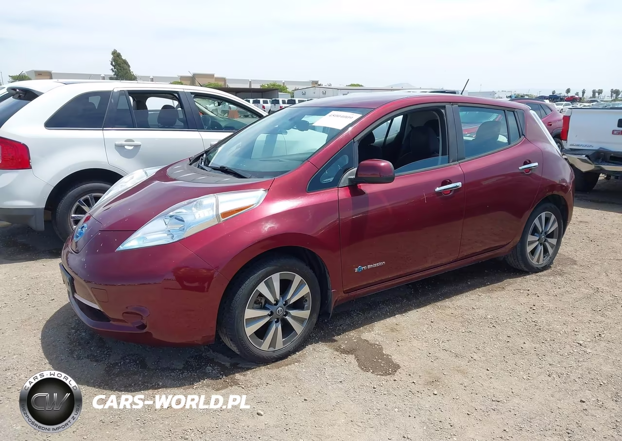 2016 Nissan Leaf Sv VIN:1N4BZ0CP1GC312303 - 2