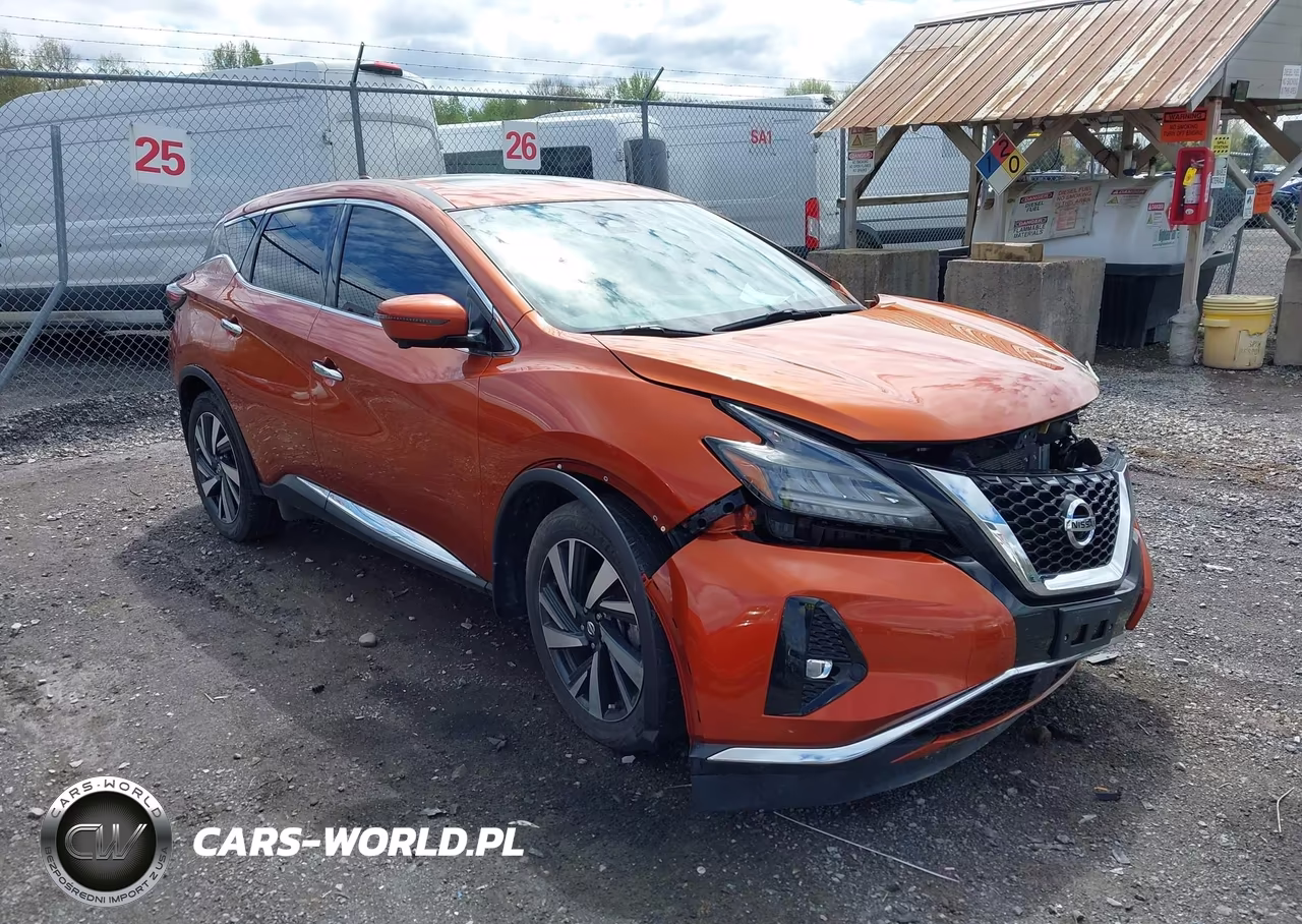 2022 Nissan Murano Sl VIN:5N1AZ2CS0NC110616 - 1