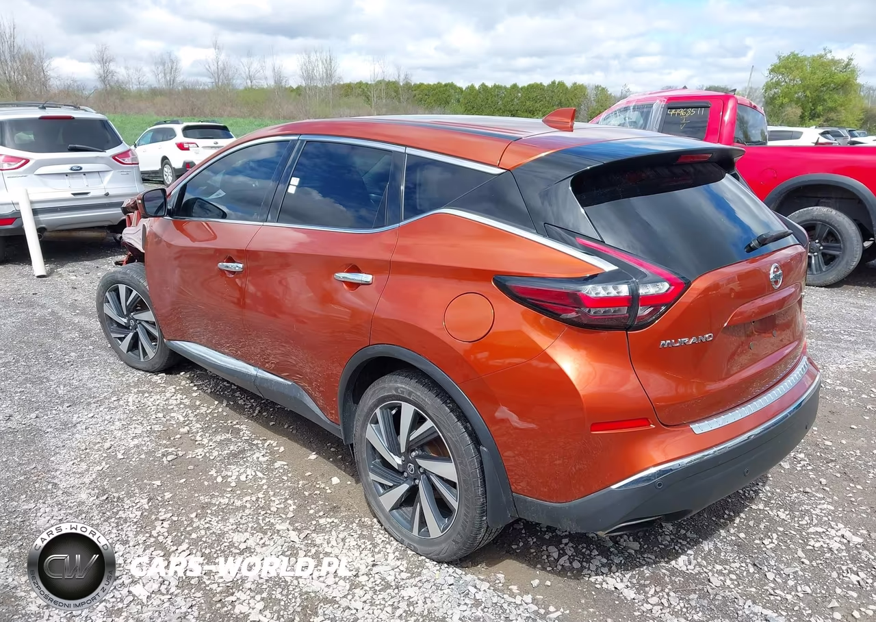 2022 Nissan Murano Sl VIN:5N1AZ2CS0NC110616 - 3