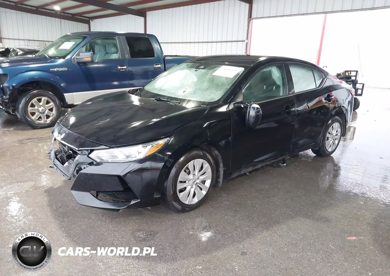 2022 Nissan Sentra S Xtronic Cvt VIN:3N1AB8BV4NY281466 - 2