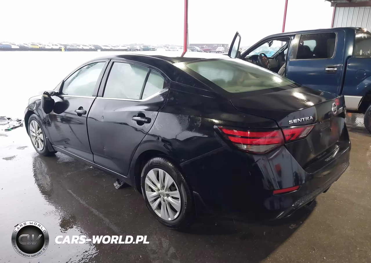 2022 Nissan Sentra S Xtronic Cvt VIN:3N1AB8BV4NY281466 - 3