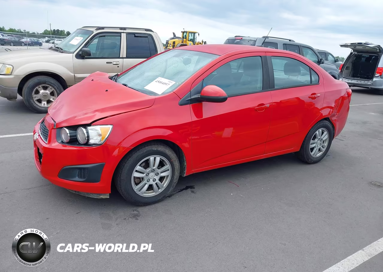 2012 Chevrolet Sonic 1Ls VIN:1G1JB5SHXC4113412 - 2