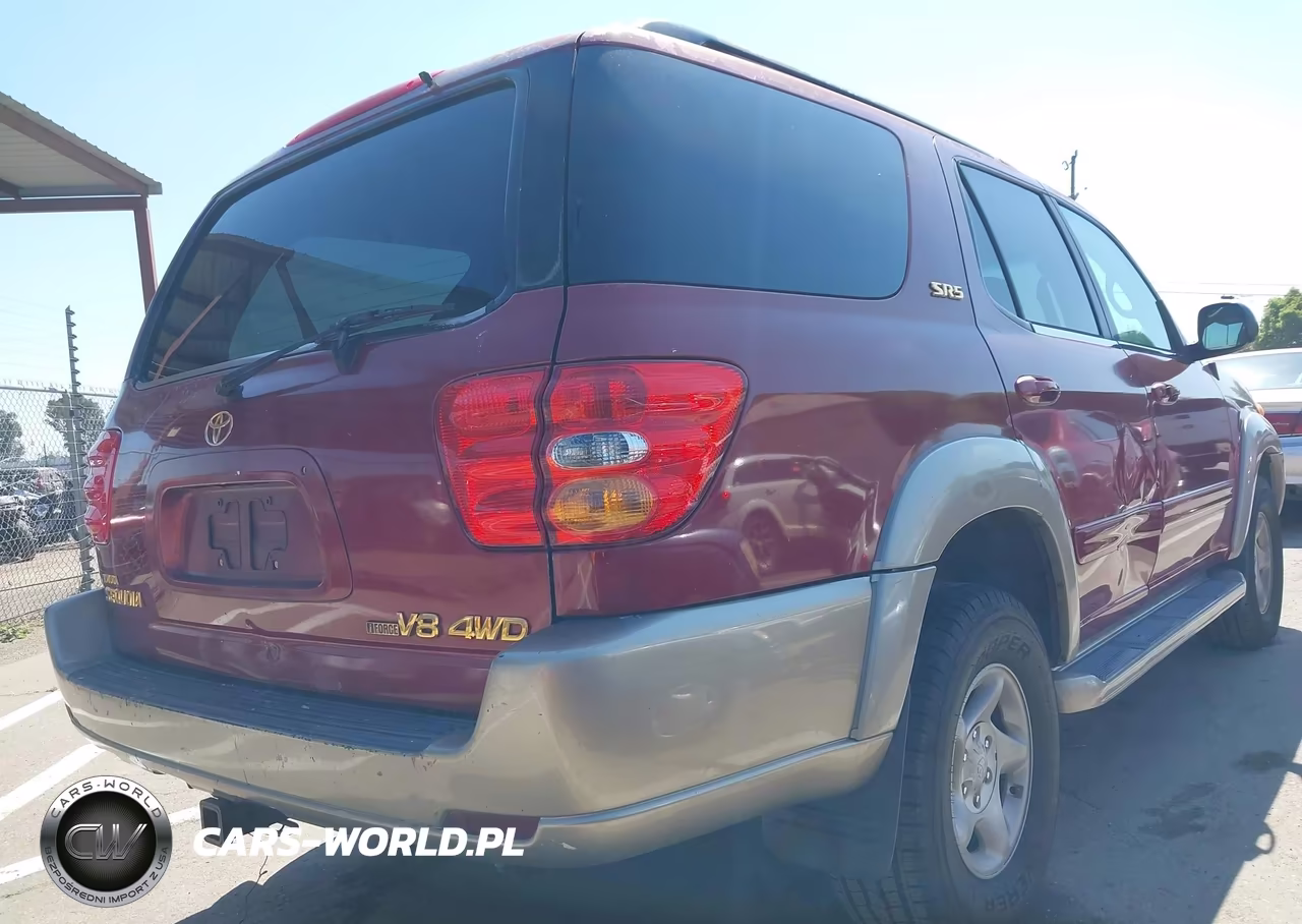 2001 Toyota Sequoia Sr5 V8 VIN:5TDBT44AX1S015906 - 4