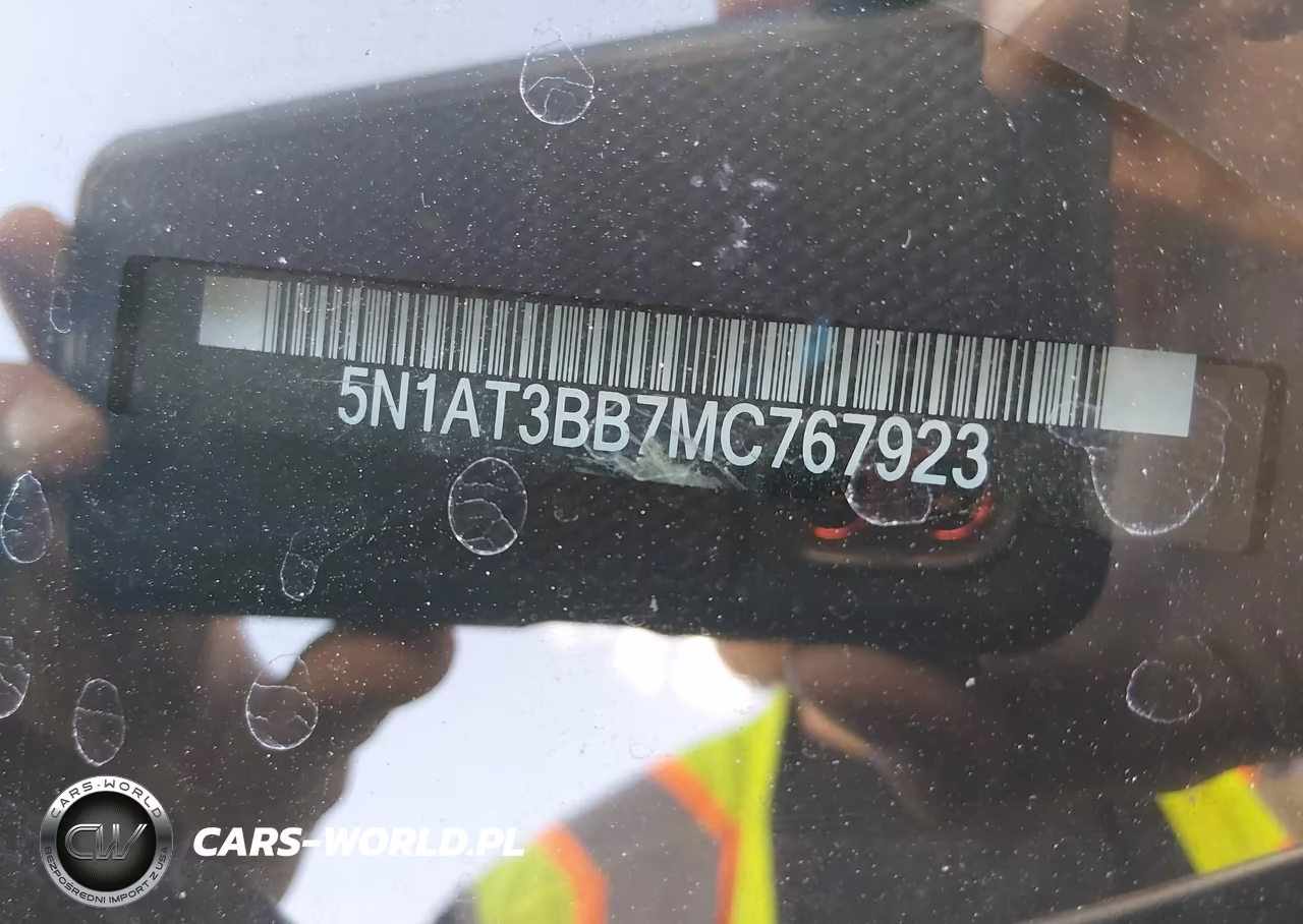 2021 Nissan Rogue Sv Intelligent Awd VIN:5N1AT3BB7MC767923 - 9