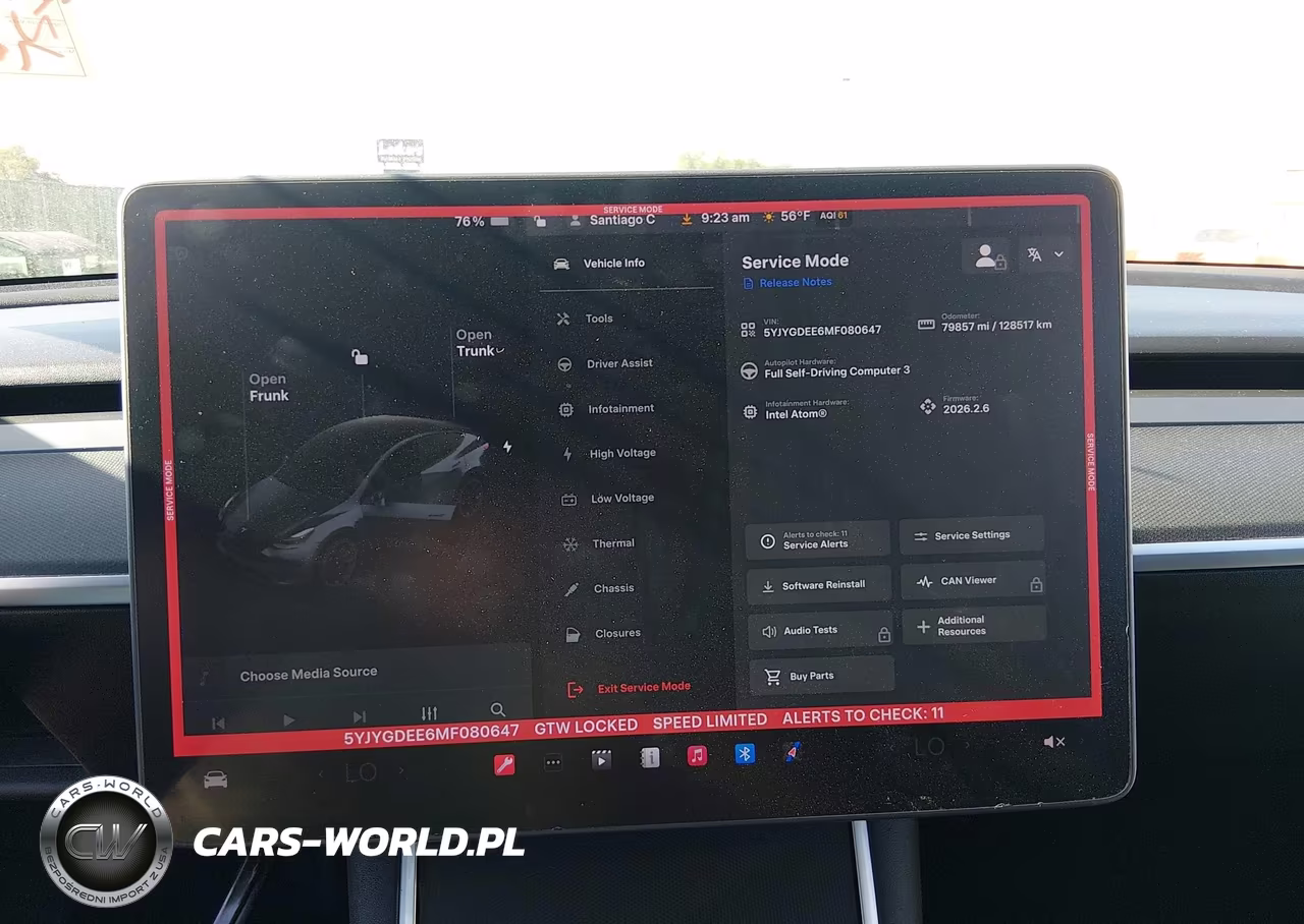 2021 Tesla Model Y Long Range Dual Motor All-Wheel Drive VIN:5YJYGDEE6MF080647 - 7