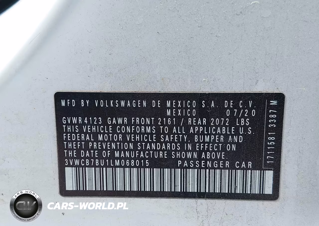 2020 Volkswagen Jetta 1.4T R-Line-1.4T S-1.4T Se VIN:3VWCB7BU1LM068015 - 9