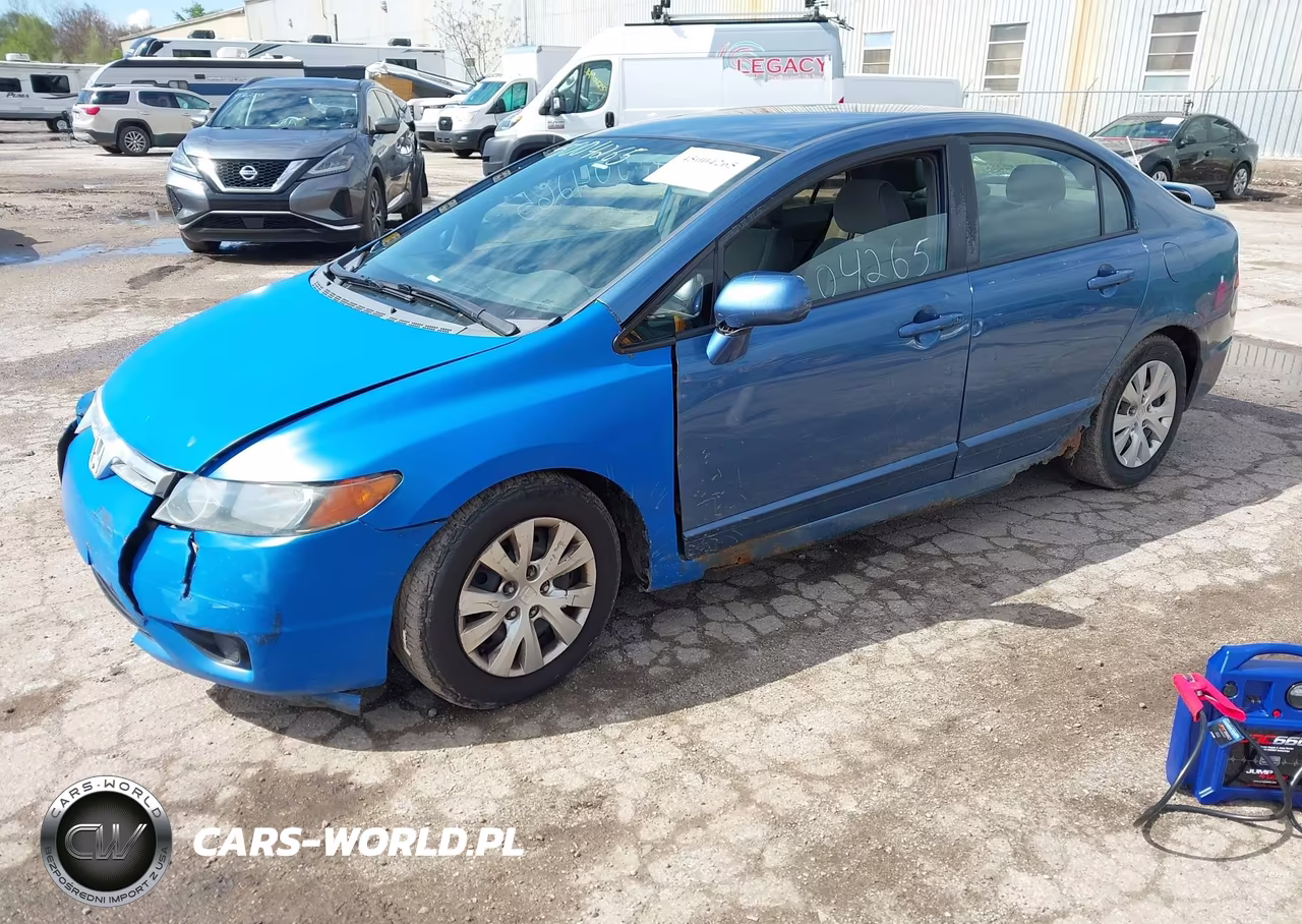 2007 Honda Civic Lx VIN:1HGFA16597L061373 - 2
