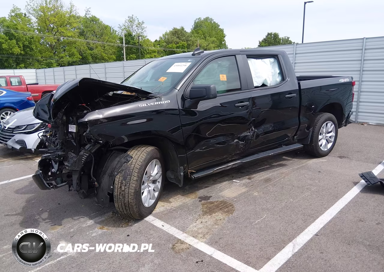 2025 Chevrolet Silverado 1500 4Wd Short Bed Custom VIN:1GCPKBEK3SZ291526 - 2