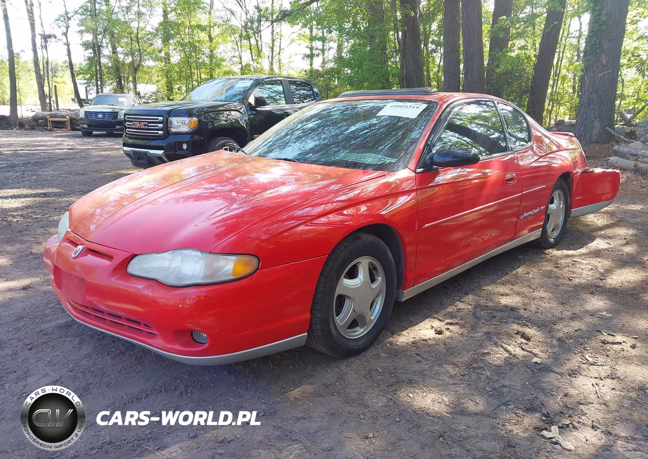 2001 Chevrolet Monte Carlo Ss VIN:2G1WX15K719179188 - 2