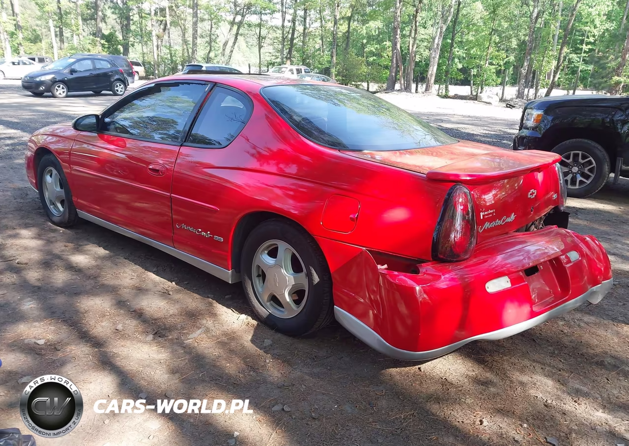 2001 Chevrolet Monte Carlo Ss VIN:2G1WX15K719179188 - 3
