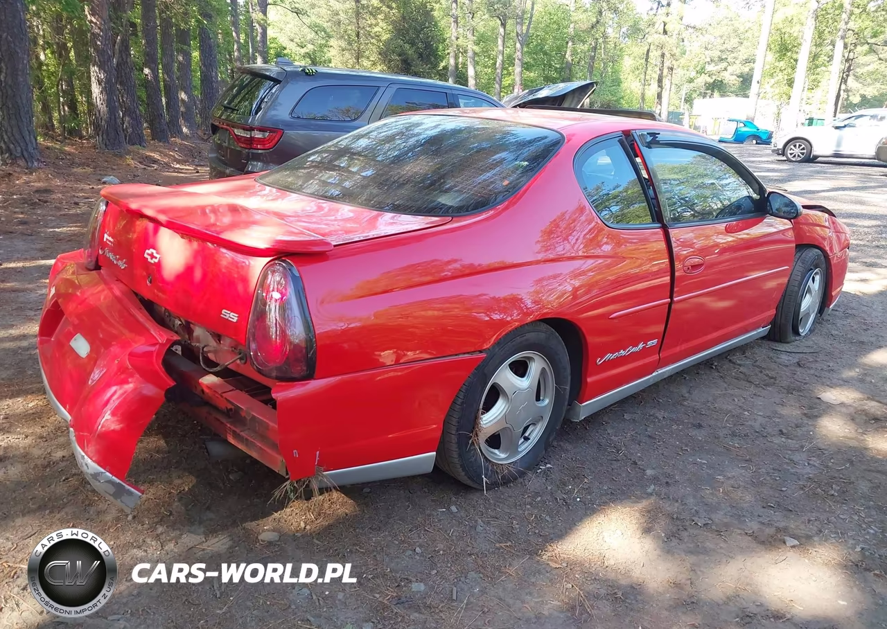 2001 Chevrolet Monte Carlo Ss VIN:2G1WX15K719179188 - 4