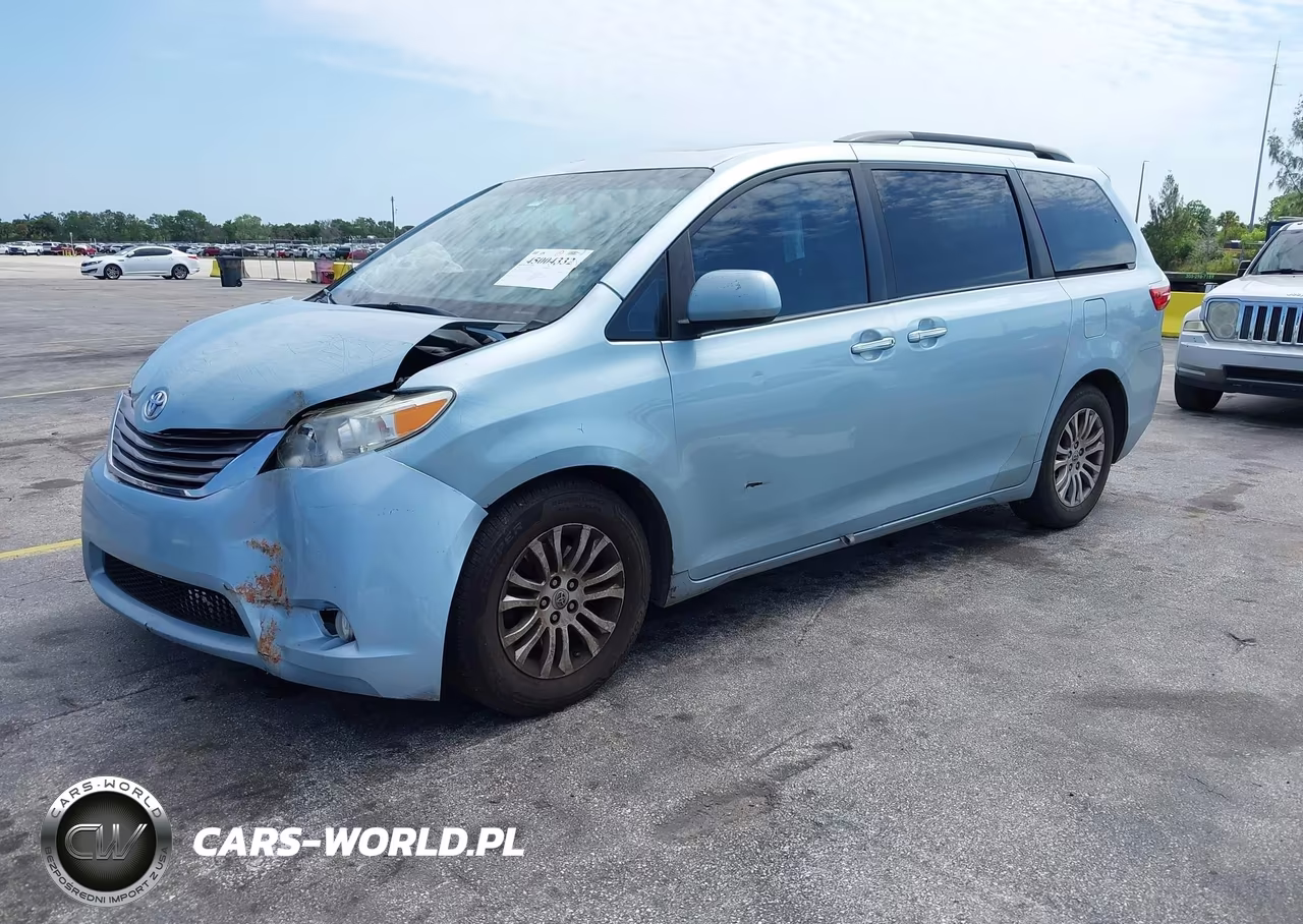 2016 Toyota Sienna Xle 8 Passenger VIN:5TDYK3DCXGS717905 - 2