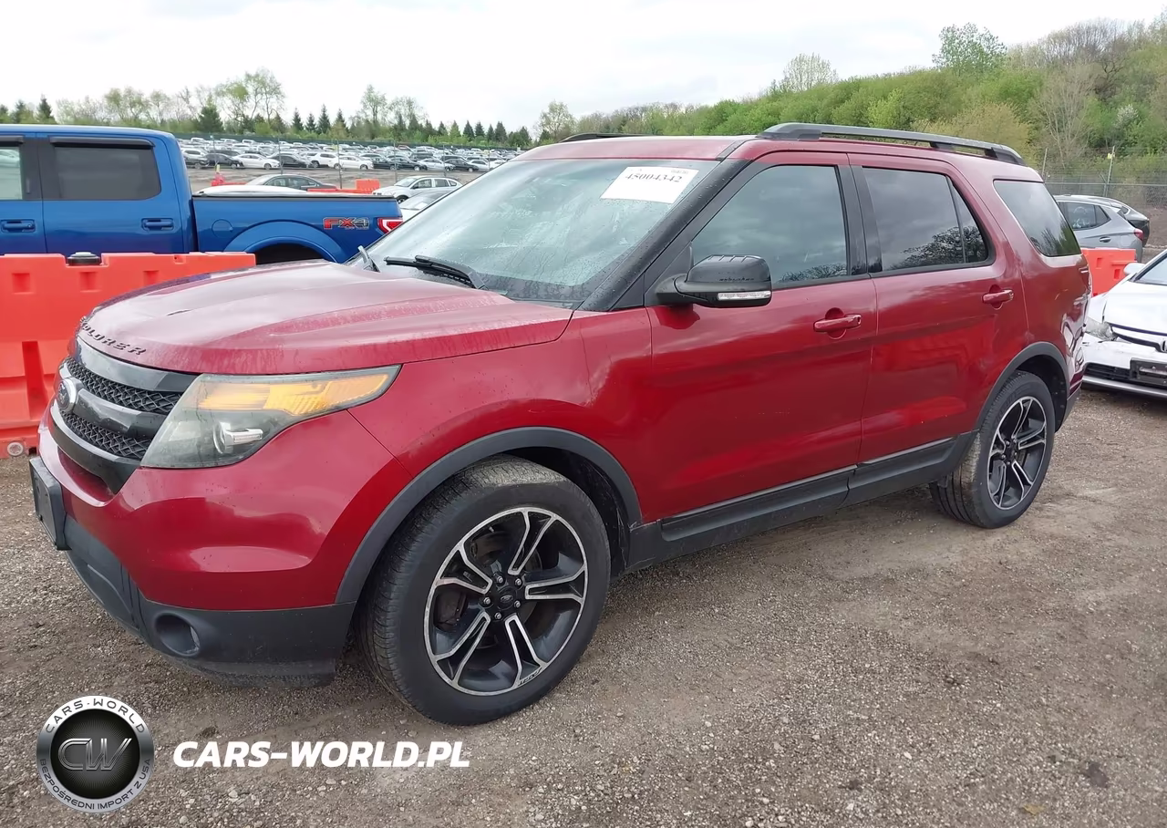 2015 Ford Explorer Sport VIN:1FM5K8GT2FGA19658 - 2