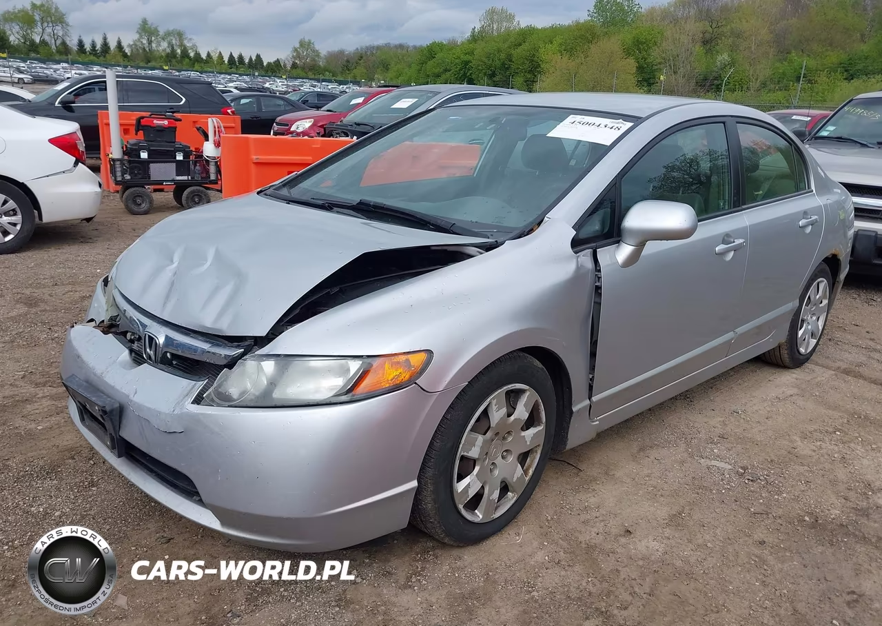 2006 Honda Civic Lx VIN:1HGFA165X6L124186 - 2