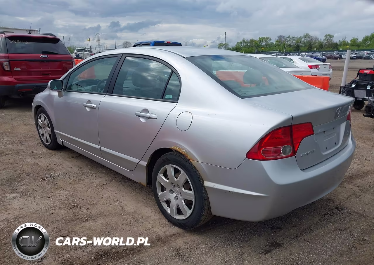 2006 Honda Civic Lx VIN:1HGFA165X6L124186 - 3
