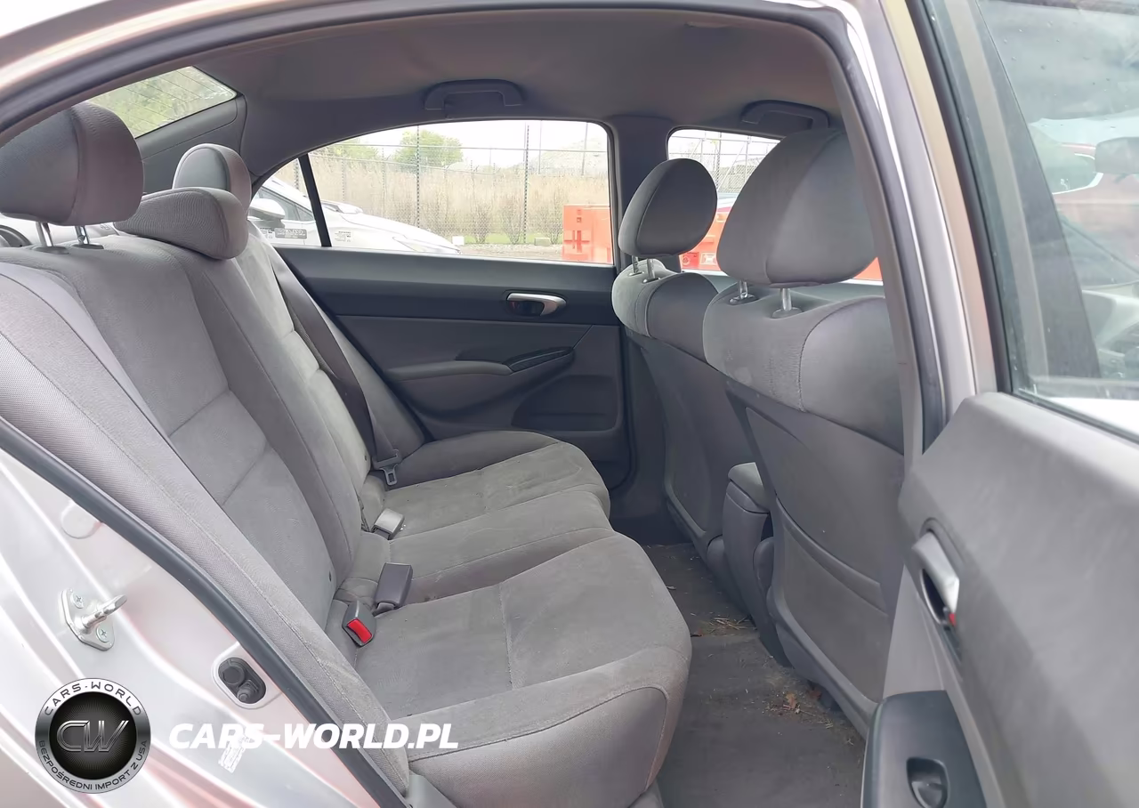 2006 Honda Civic Lx VIN:1HGFA165X6L124186 - 8