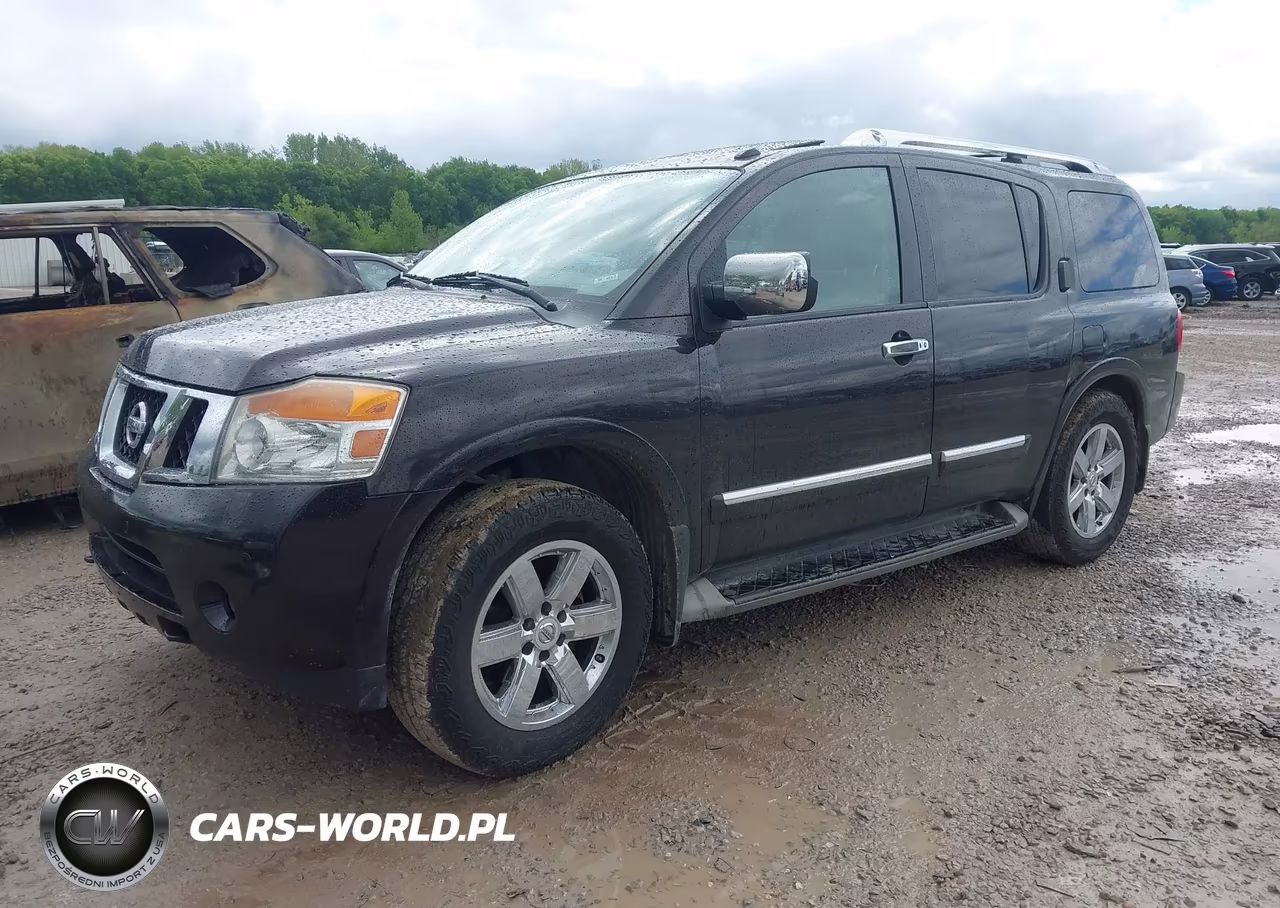 2012 Nissan Armada Platinum VIN:5N1AA0NE2CN609874 - 2