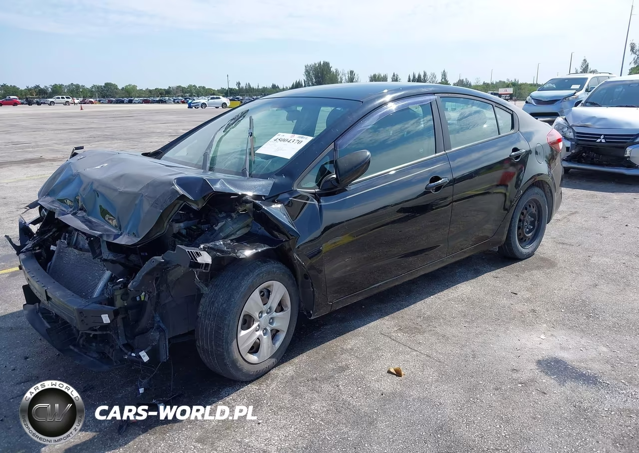2017 Kia Forte Lx VIN:3KPFK4A7XHE041374 - 2