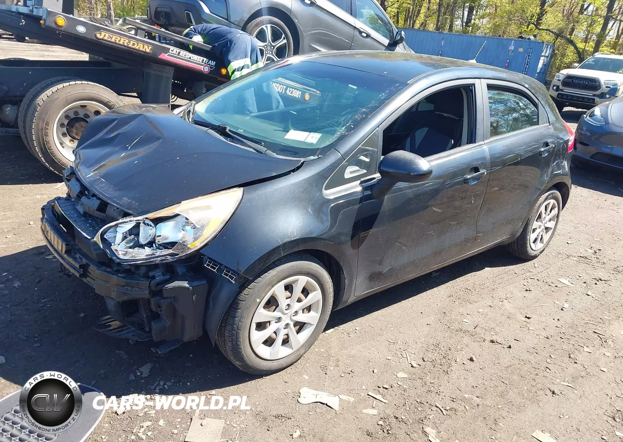 2013 Kia Rio Lx VIN:KNADM5A35D6299819 - 2