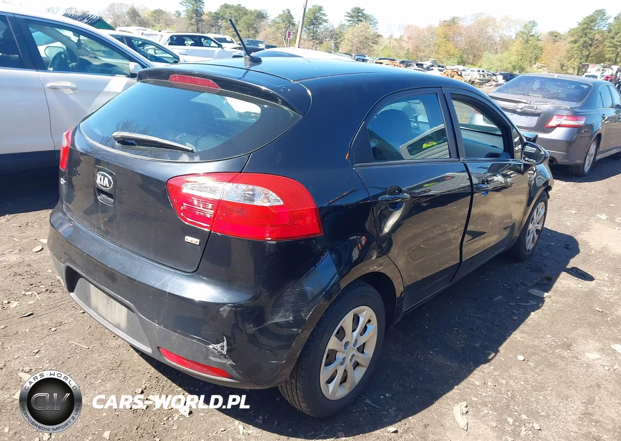 2013 Kia Rio Lx VIN:KNADM5A35D6299819 - 4