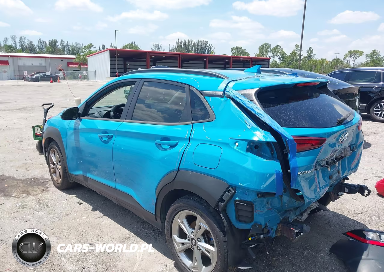 2022 Hyundai Kona Sel VIN:KM8K32AB3NU871174 - 18