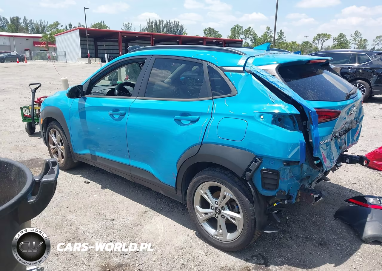 2022 Hyundai Kona Sel VIN:KM8K32AB3NU871174 - 3